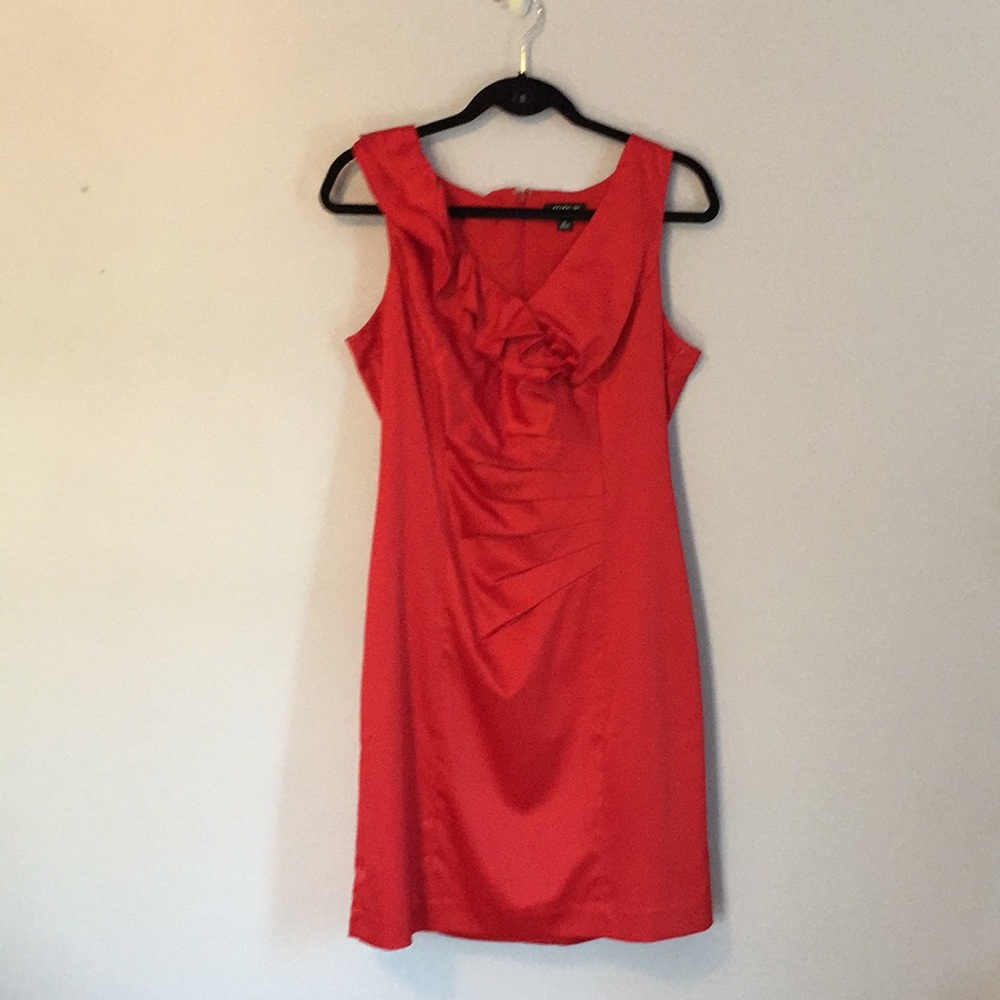 Allen Schwartz Red sleevless Dress Size 12
